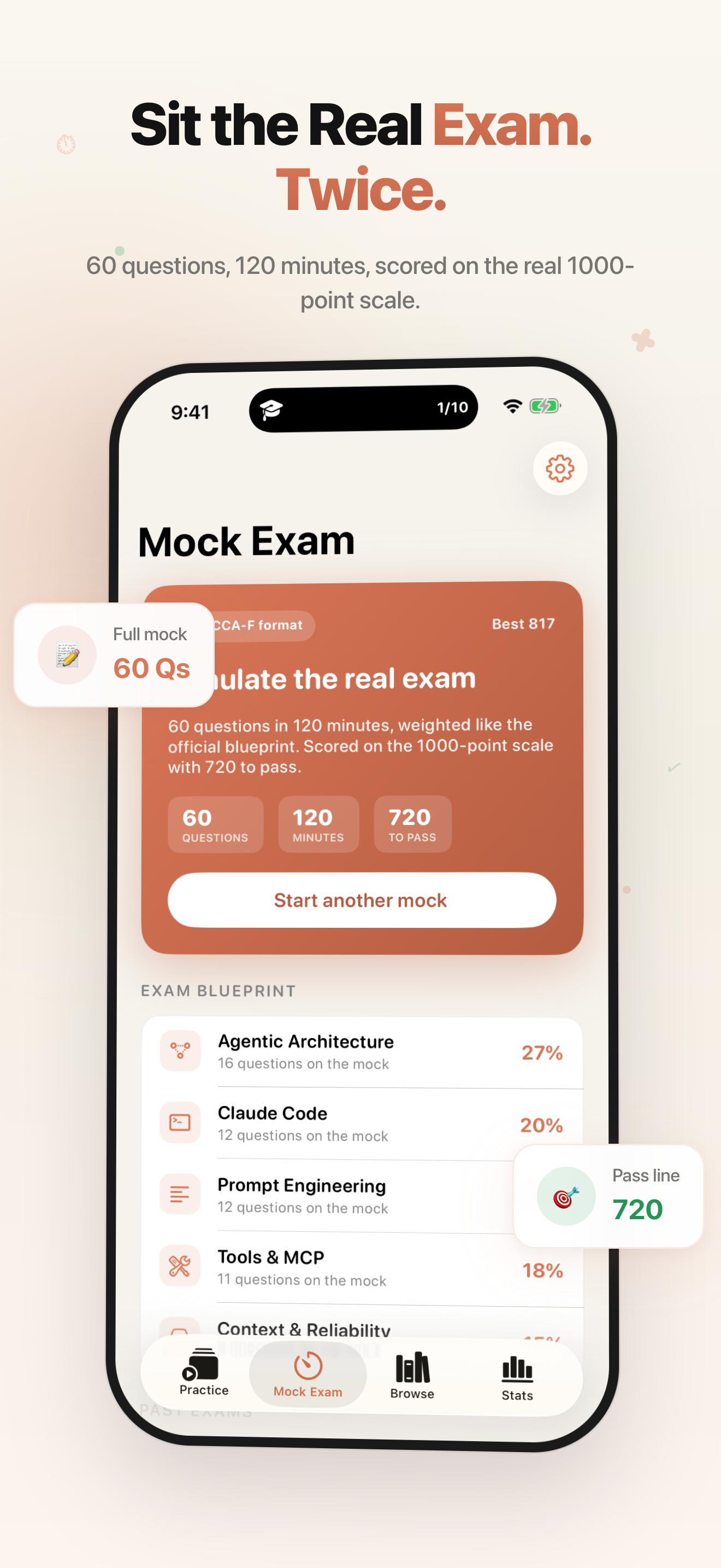 Claude Prep: Certification Exam — Mock exam