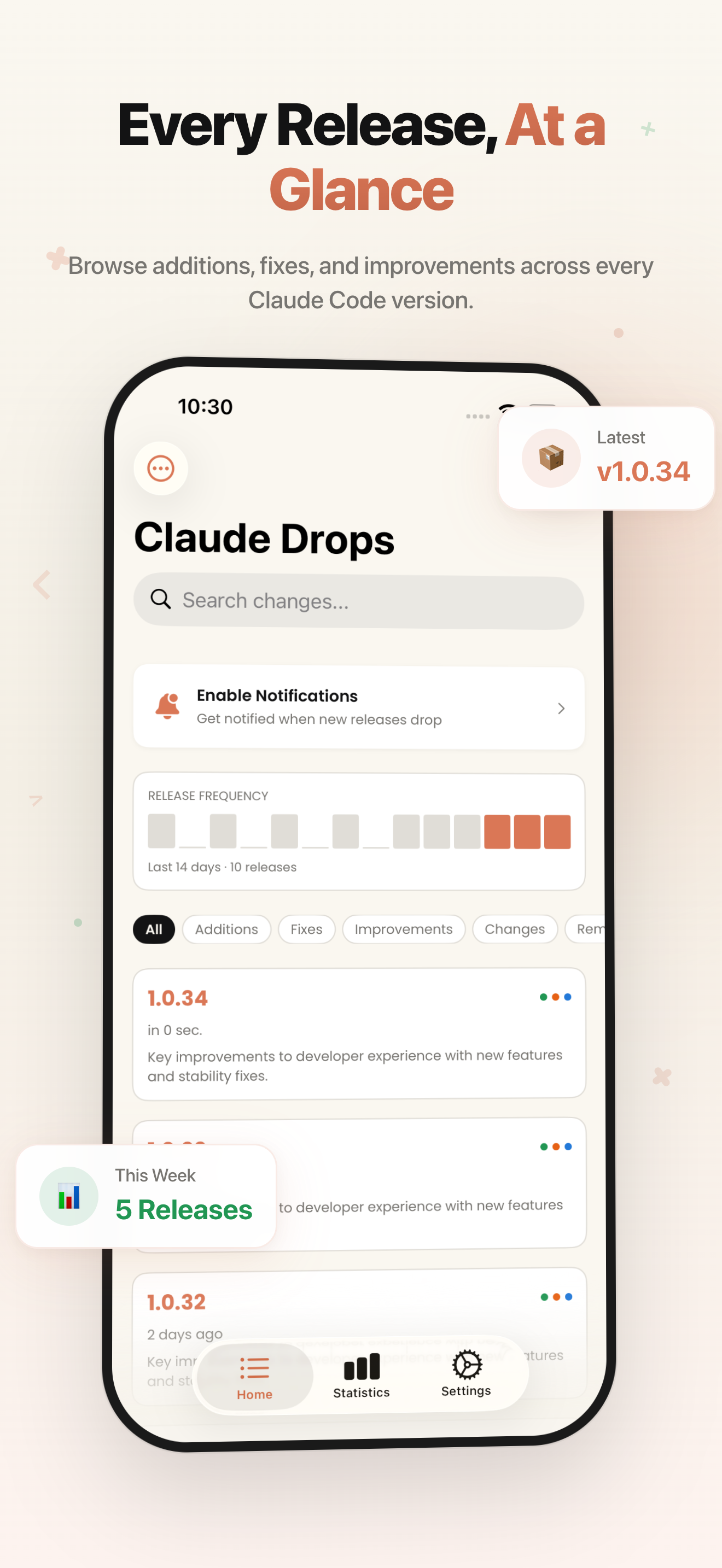 Claude Drops — Changelog
