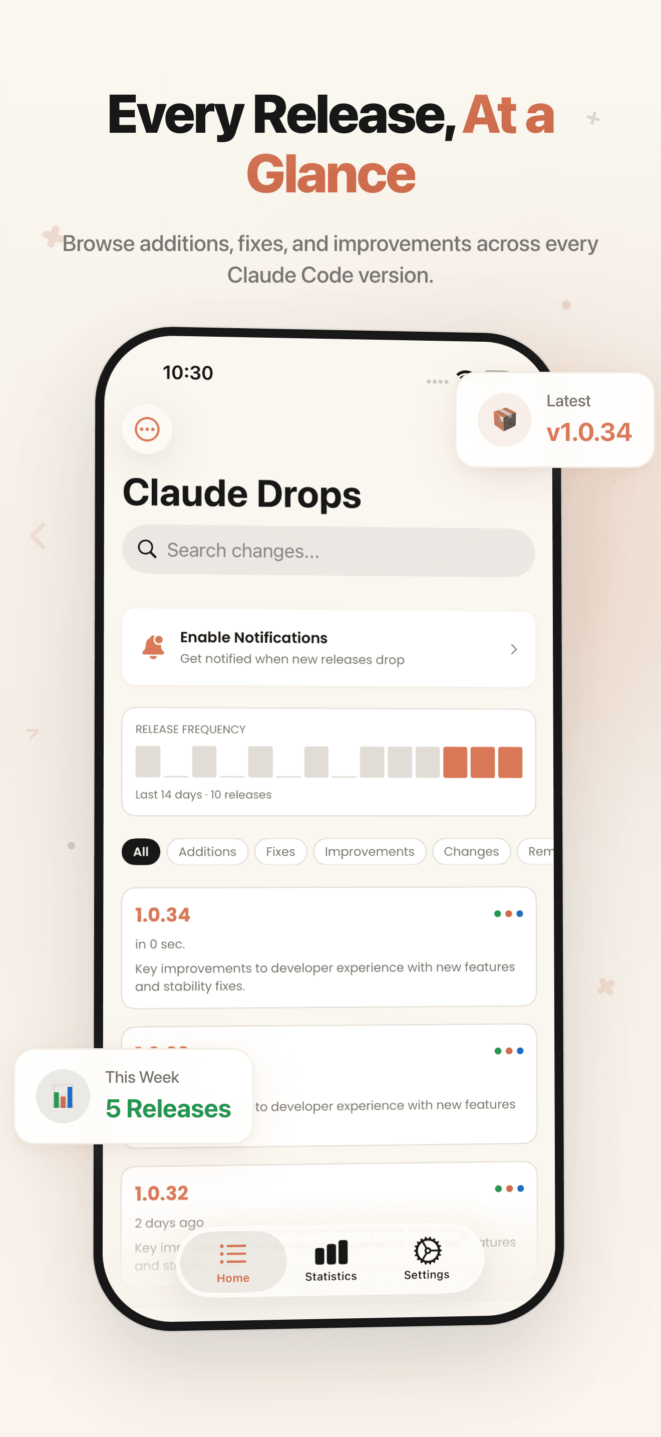 Claude Drops — Changelog