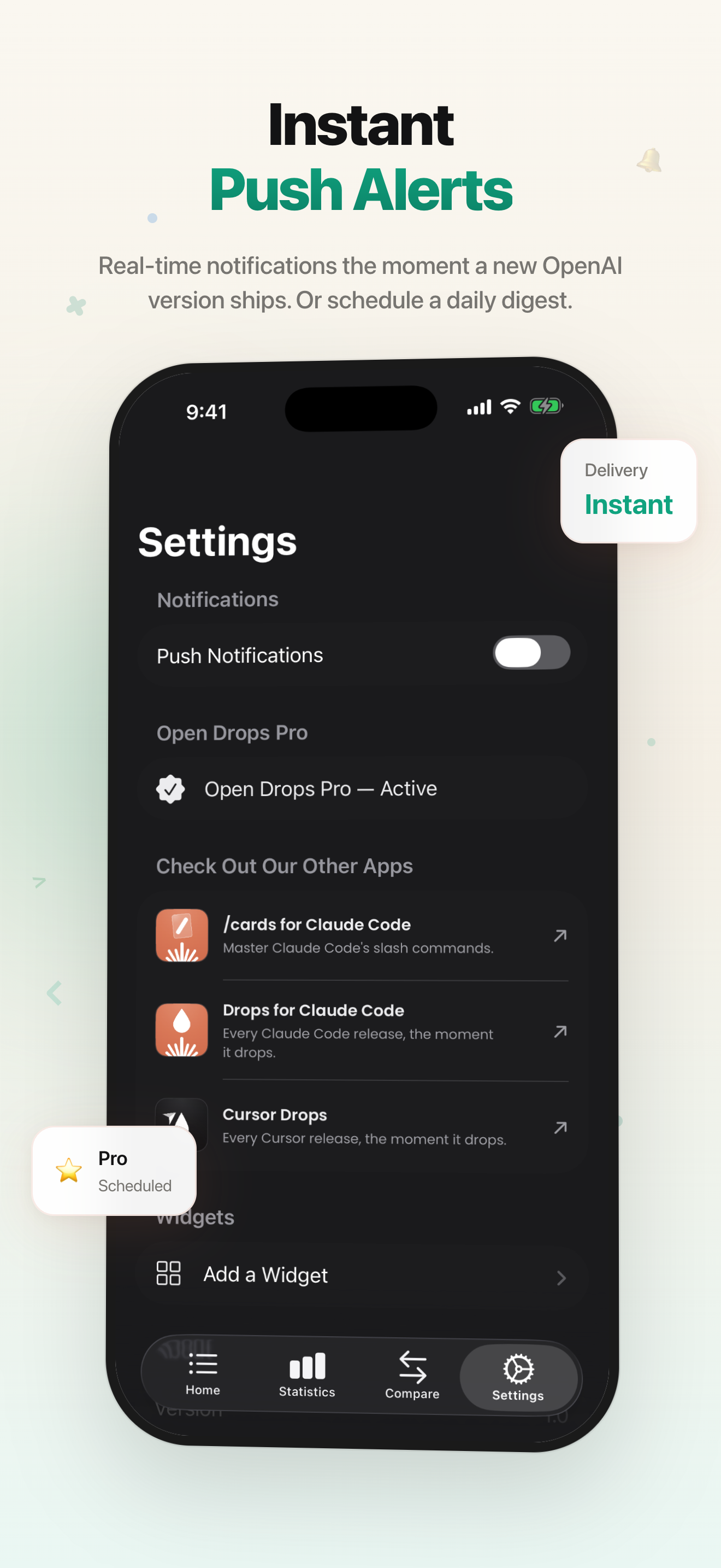 Open Drops — Notifications