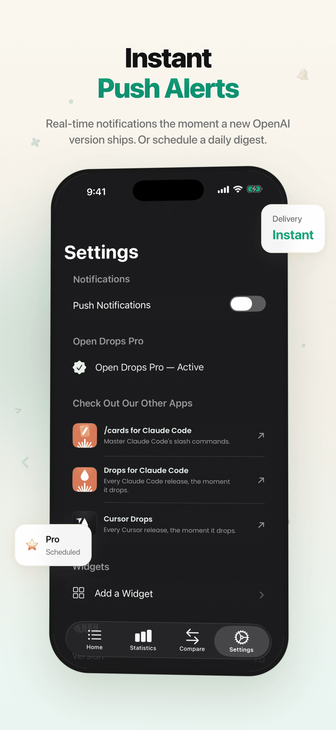 Open Drops — Notifications